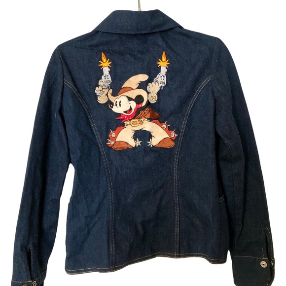 Vintage Antonio Guiseppe Mickey Full Denim Suit Pants and Jacket - Picture 2 of 11